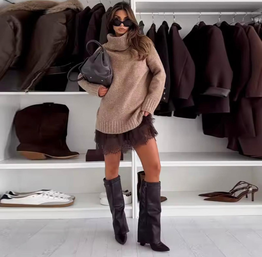Suéter Tricô Analia + Vestido