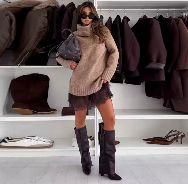 Suéter Tricô Analia + Vestido