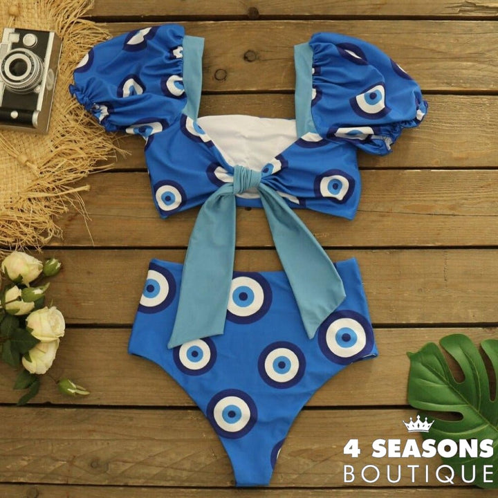 Bíquini e Saída de Praia - Olho Grego - 4 Seasons Boutique