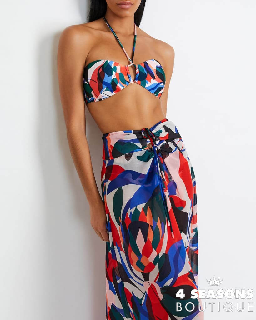 Bíquini Madalena + Saia De Praia Grátis