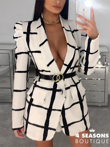 Blazer Magazine Branco / P