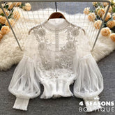 Blusa Vitoriana White / One Size