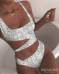 White with Dot