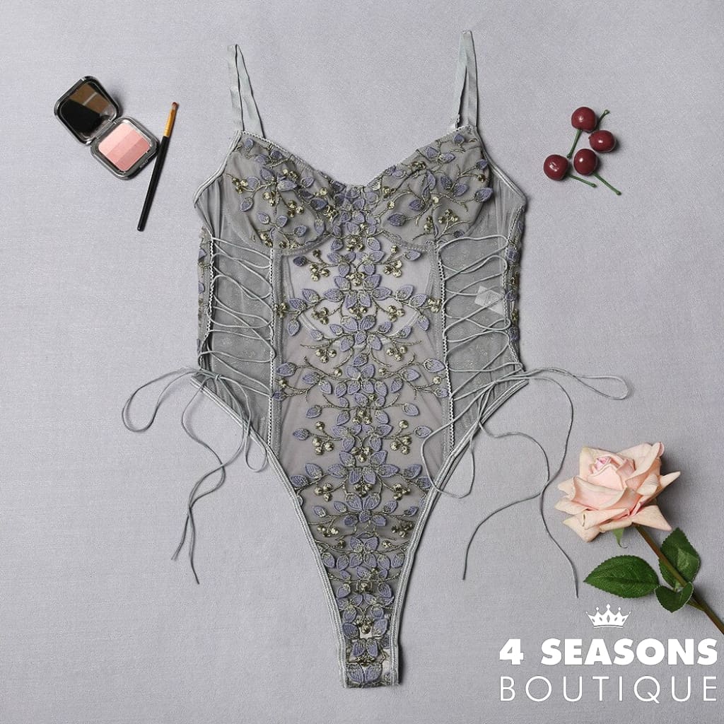 Body Clara Cinza / P Bd 15