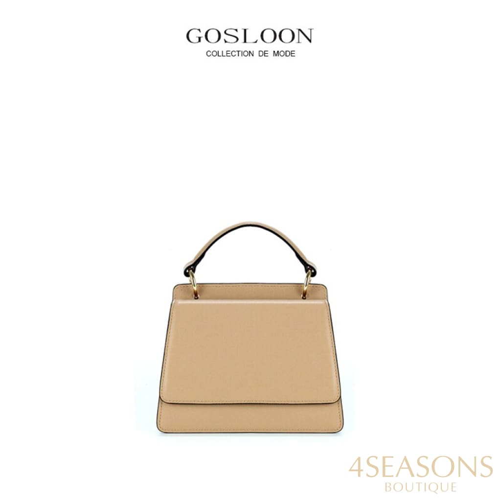 Gosloon Women'S Bag Luxury Designer Handbag New Saddle Genuine Leather Famous Brand One Shoulder