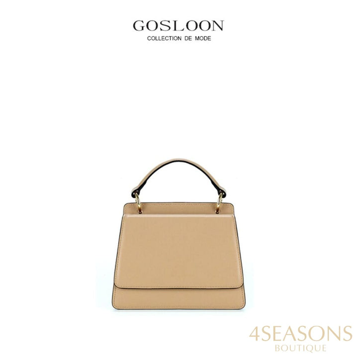 Gosloon Women'S Bag Luxury Designer Handbag New Saddle Genuine Leather Famous Brand One Shoulder