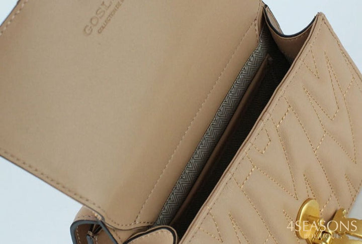 Bolsa de couro legítimo Gloss