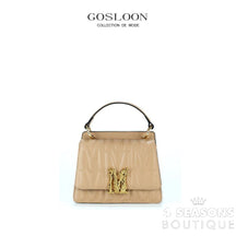 Gosloon Women&#39;S Bag Luxury Designer Handbag New Saddle Genuine Leather Famous Brand One Shoulder
