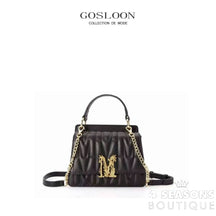Gosloon Women&#39;S Bag Luxury Designer Handbag New Saddle Genuine Leather Famous Brand One Shoulder