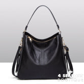 Bolsa De Couro Luxury Preto