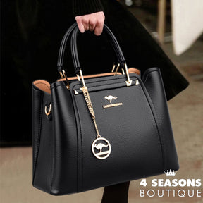 Women Soft Leather Handbags Luxury Designer 3 Layers Shoulder Crossbody Bags Ladies Large Capacity