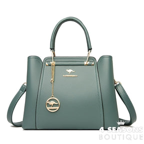 Women Soft Leather Handbags Luxury Designer 3 Layers Shoulder Crossbody Bags Ladies Large Capacity