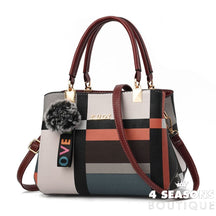 Luxury Vintage Shoulder Bags For Women Multi-Pocket Pu Leather Crossbody Bag Messenger Handbag Totes