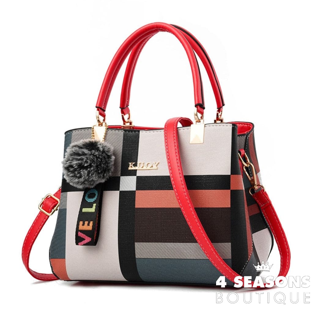 Luxury Vintage Shoulder Bags For Women Multi-Pocket Pu Leather Crossbody Bag Messenger Handbag Totes