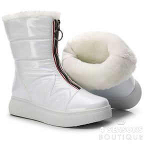 Bota Fluffy Branco / 34