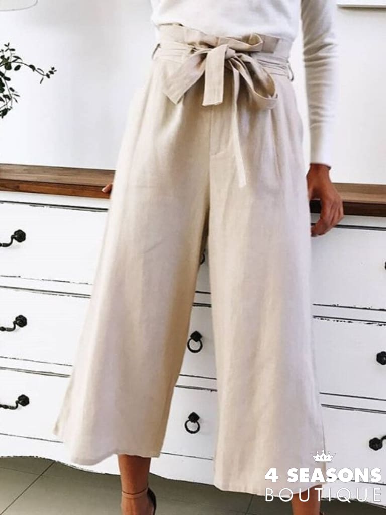 Calça Klark Bege / P