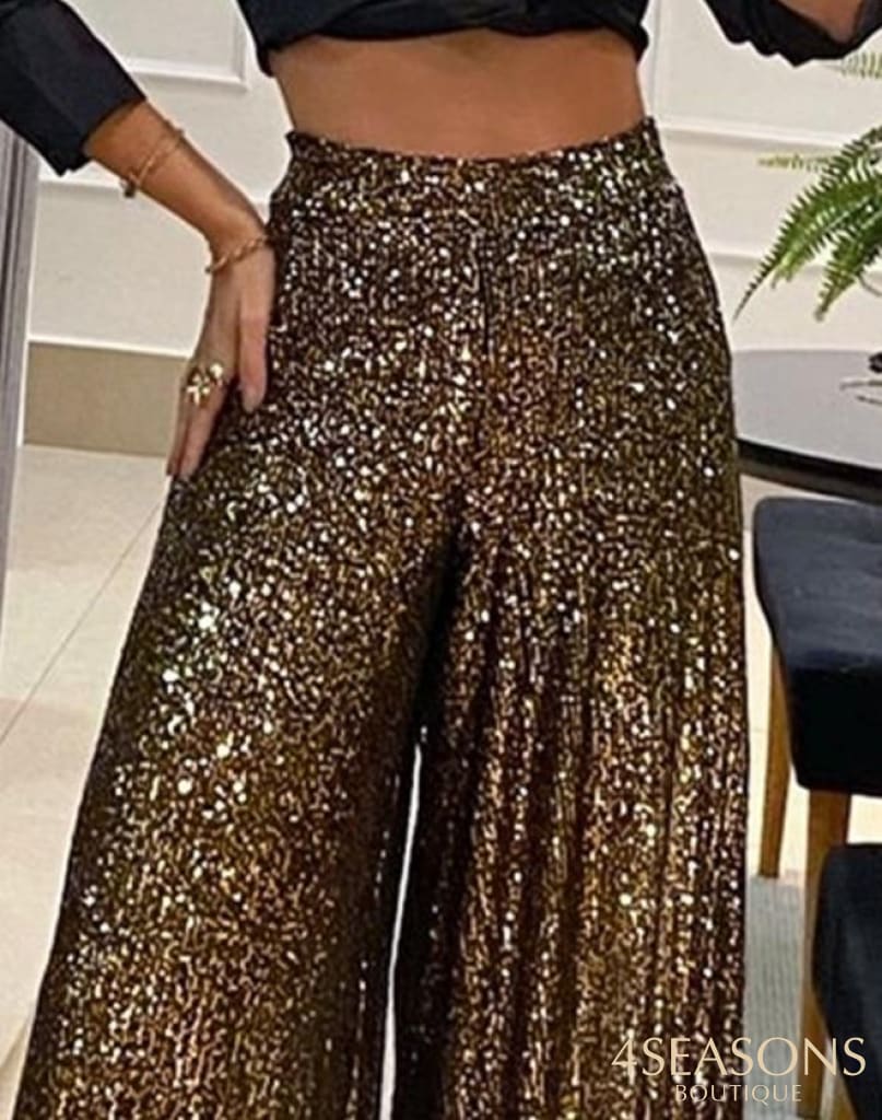 Calça paetê Dallas
