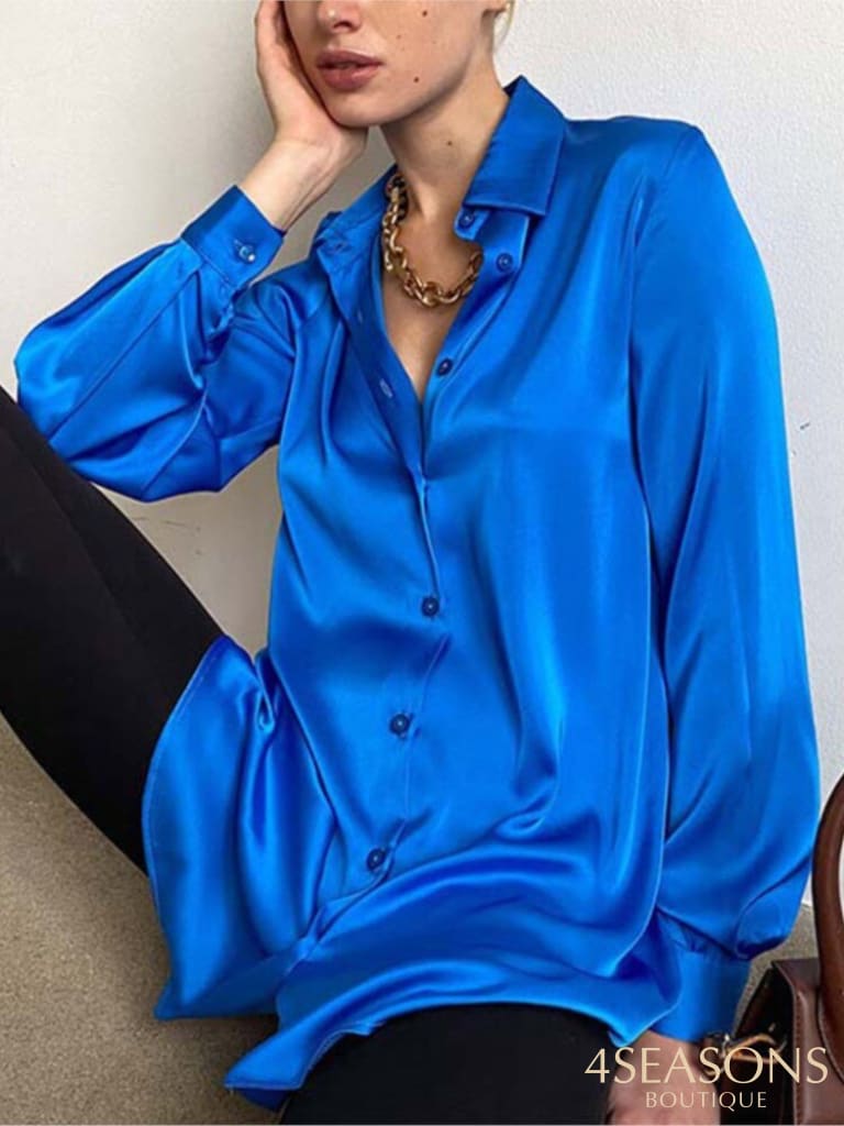 Camisa cetim Consuelo