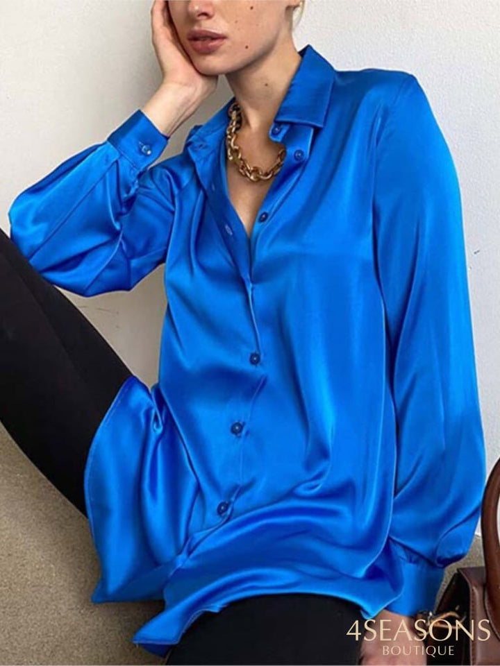 Camisa cetim Consuelo