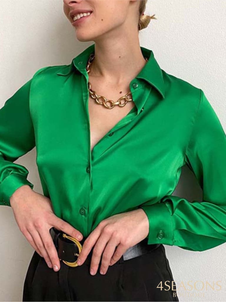 Camisa cetim Consuelo