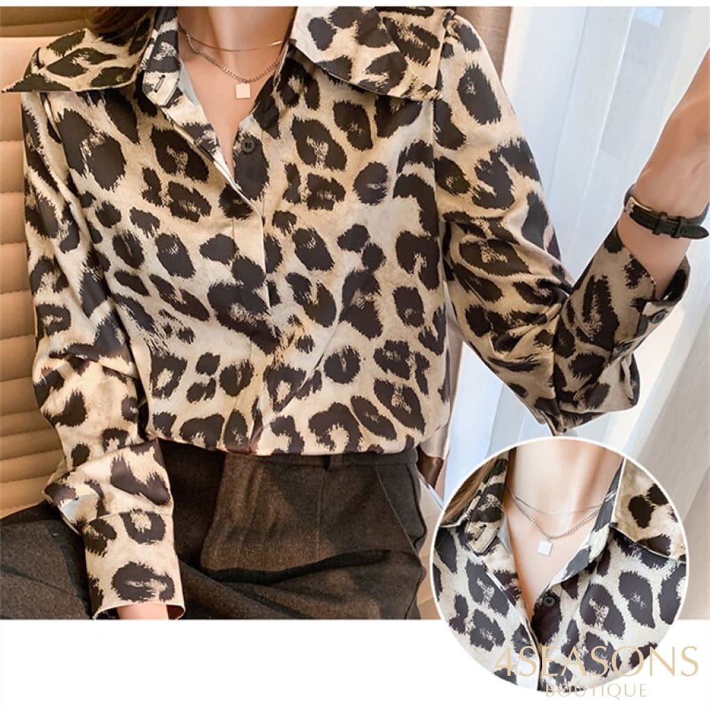 Camisa chiffon Patty feminina