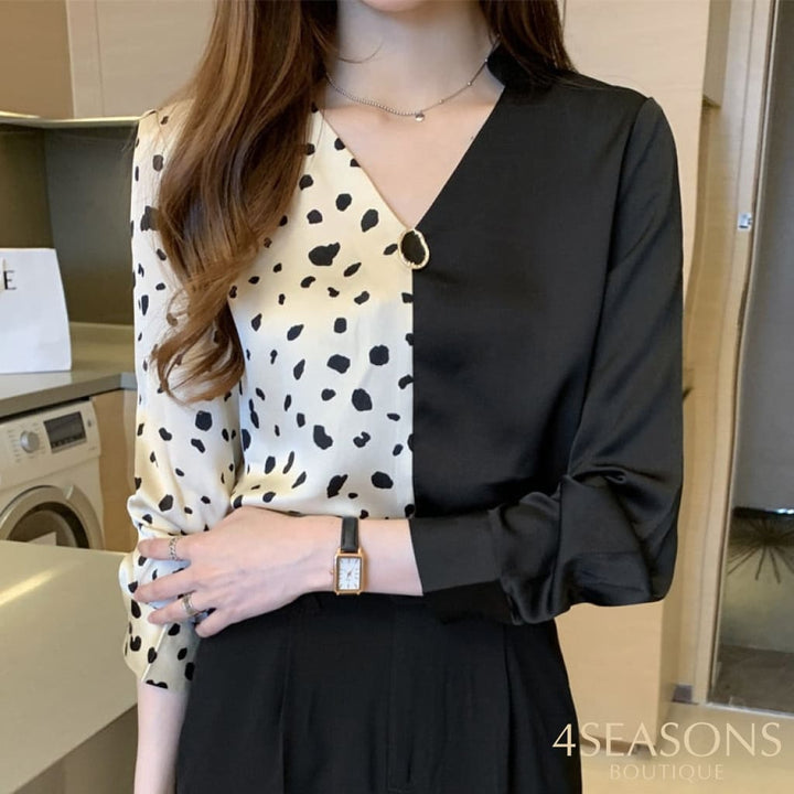 Camisa chiffon Stacy feminina