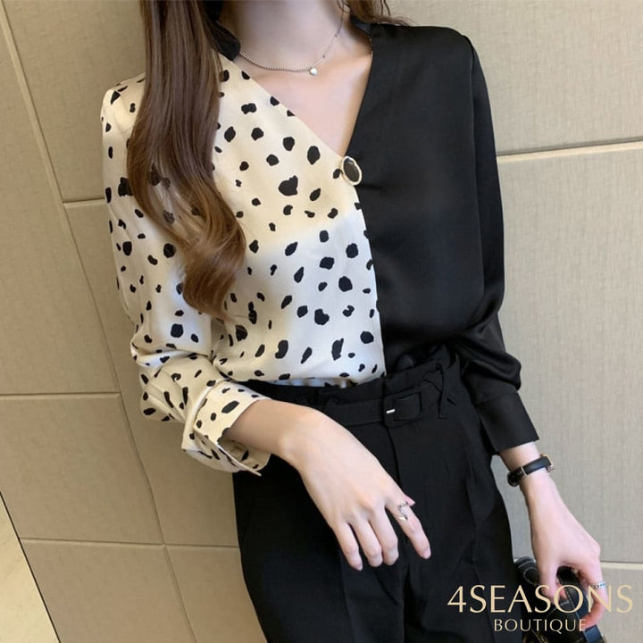 Camisa chiffon Stacy feminina