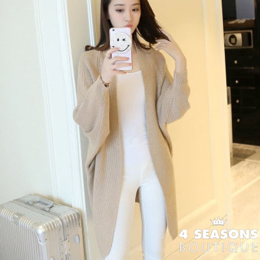 Cardigan Luxo Mana P / Castanho Claro