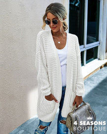 Cardigan Village Branco / P