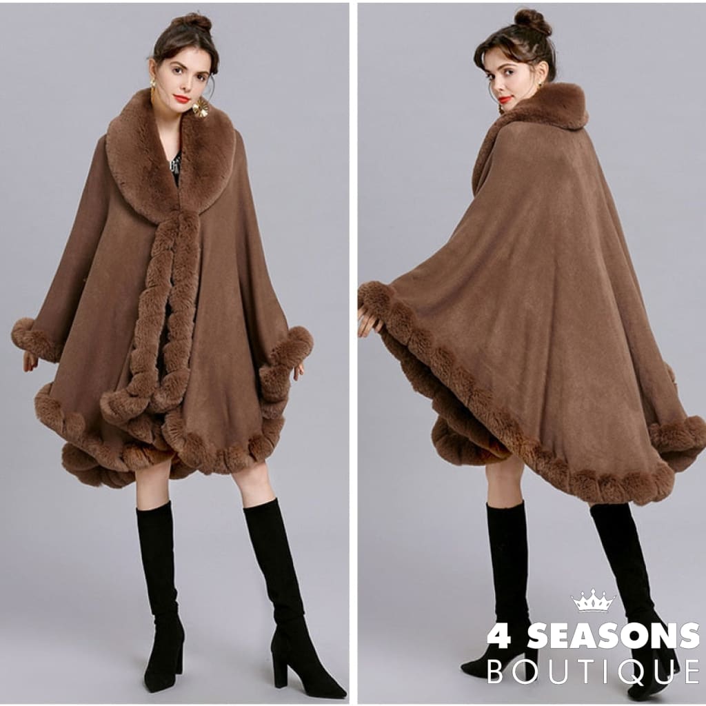 Casaco Elegancy Caqui / Tamanho Único