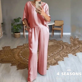 Wefads Two Piece Set Women Summer Casual Chic Printed V Neck Sleeveless Suspender Backless Lace Up