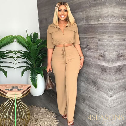 Conjunto Eveline Khaki / P
