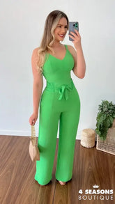 Conjunto Cínthia Verde Claro / P