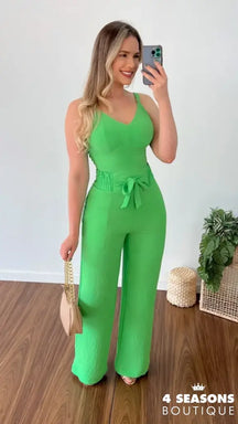 Conjunto Cínthia Verde Claro / P
