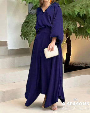 Conjunto Dalila Azul / P