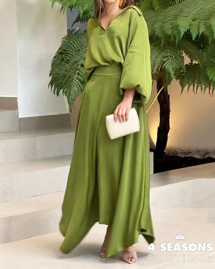 Conjunto Dalila Verde / P