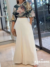 Conjunto Naples Branco Com Estampado / P