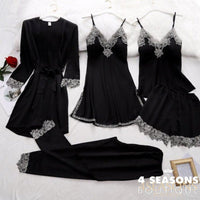 5 PCS Black