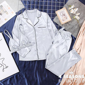 Conjunto Pijama Alexandria Prata / P