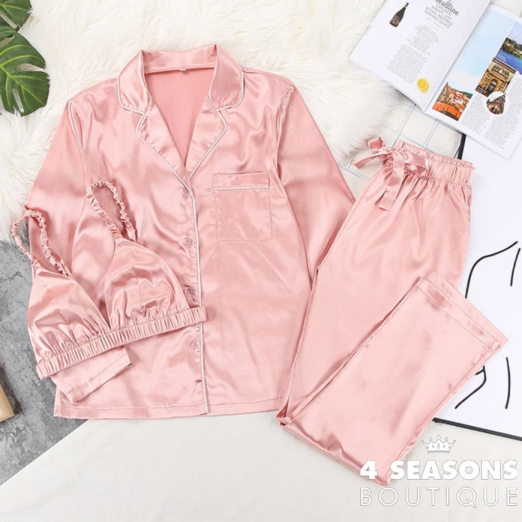 Conjunto Pijama Alexandria Rosa / P