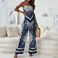 Printed Blue