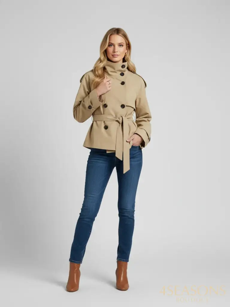 Genevieve Windbreaker Coat