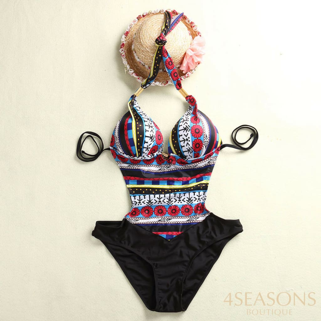 Hot Women Girl Lady Swimwear One-Piece Costume Bandage Backless Padded Swimsuit Monokini Beach