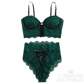 Lingerie Mariana Verde Escuro / P 3120601