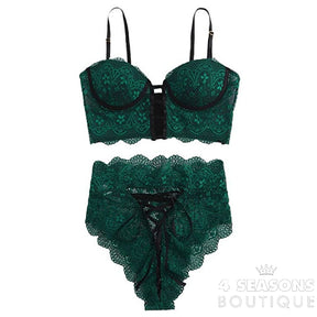 Lingerie Mariana Verde Escuro / P 3120601