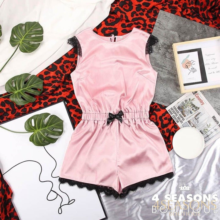 Macaquinho Cetim Gabrielly - 4 Seasons Boutique