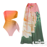 Swimwear Women Bikinis 2022 One Piece Swimsuit Summer Beach Dress Cutout Bandage Backless Bathing