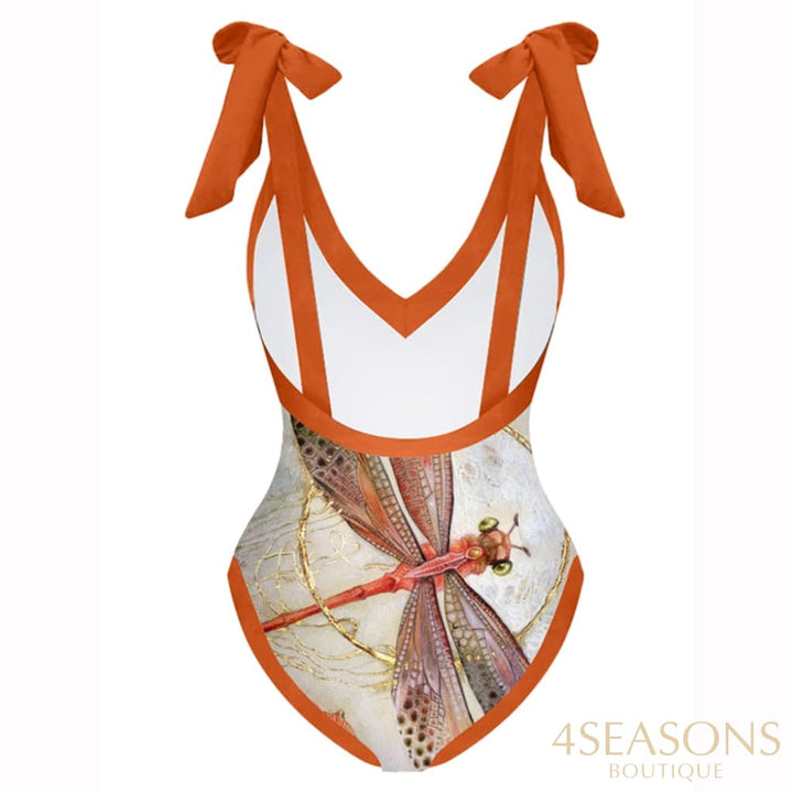 Retro Swimwear 2022 New One-Piece Swimsuits And Beach Cover Ups Women's Biquini Summer Beachwear
