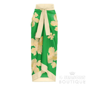 Maiô Idênia + Pareô Grátis Army Green / S