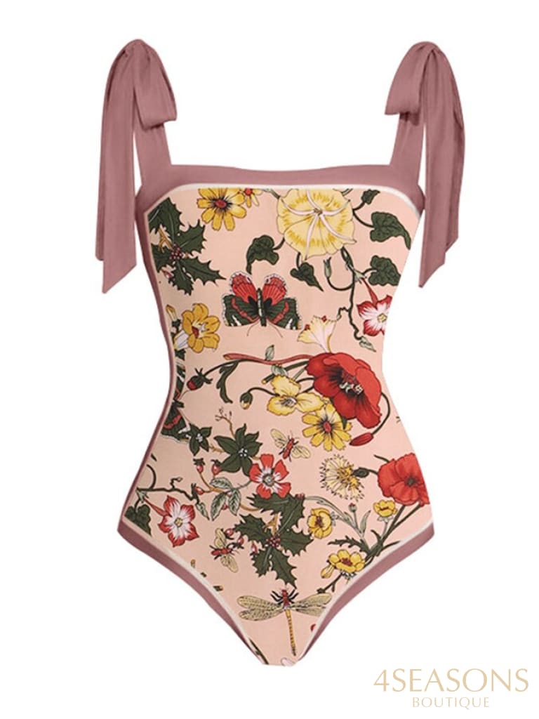 Maiô Jeane + Pareô Grátis Beige / S